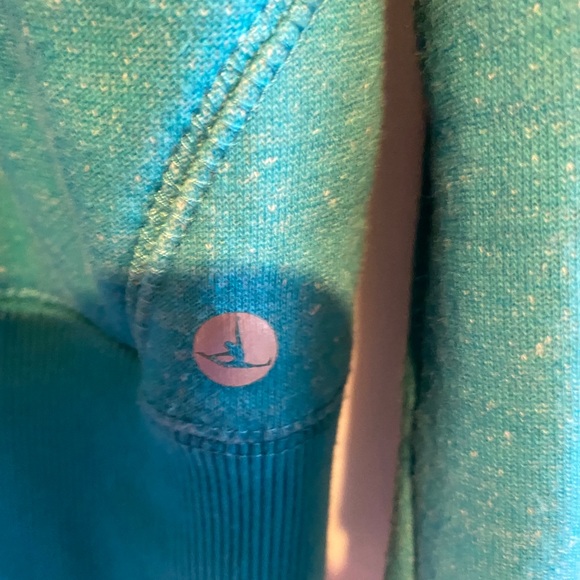 Light Blue Zip Up Hoodie - Picture 4 of 4